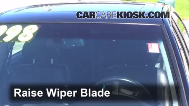 2001 Infiniti I30 T 3.0L V6 Escobillas de limpiaparabrisas delantero Cambiar escobillas de limpiaparabrisas